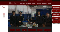Desktop Screenshot of irfe.cl