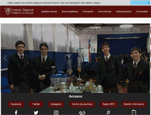 Tablet Screenshot of irfe.cl